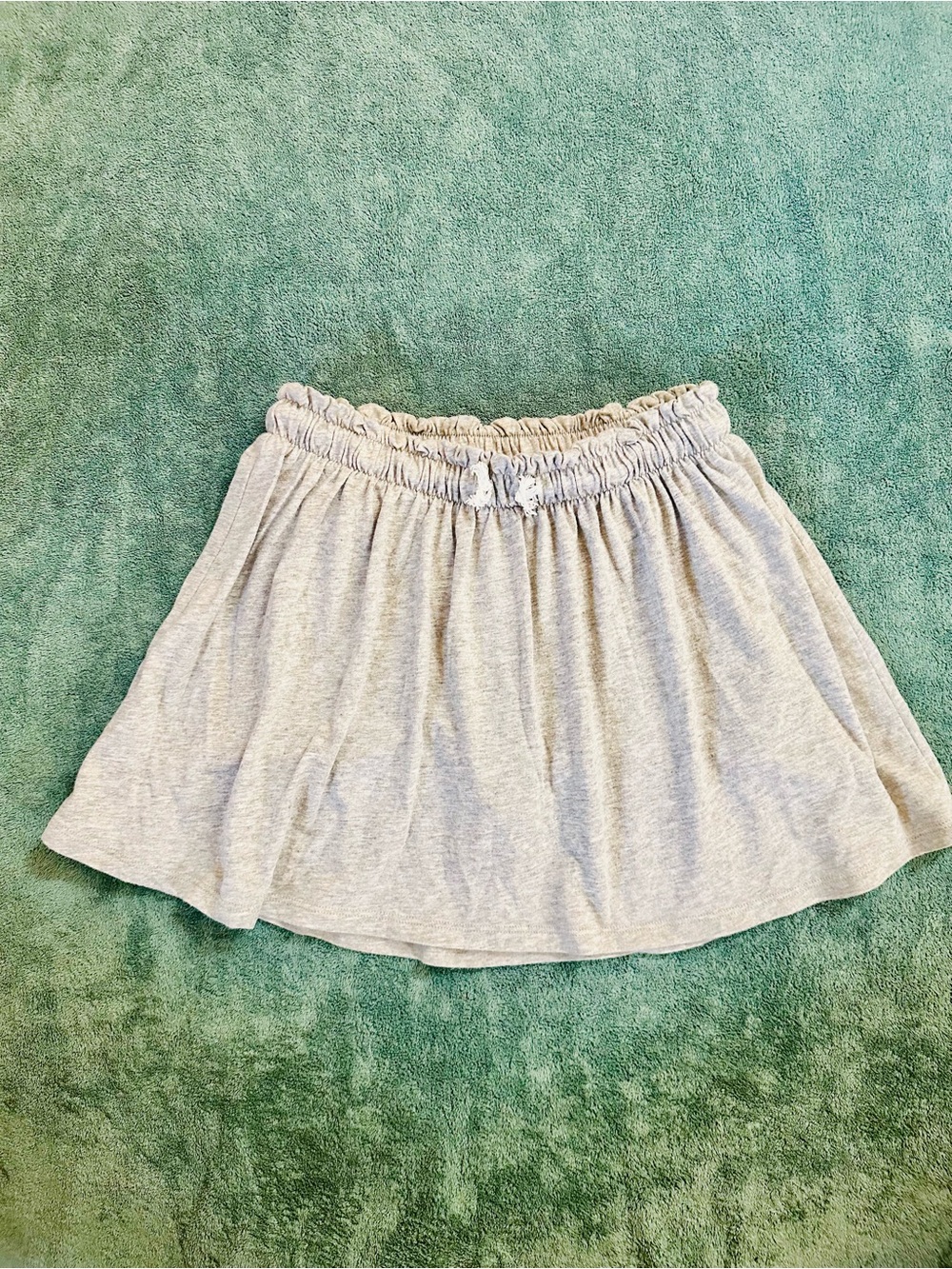Cat & Jack Gray Skort Girls Size M 8 Pull-On Skirt with Built-In Shorts